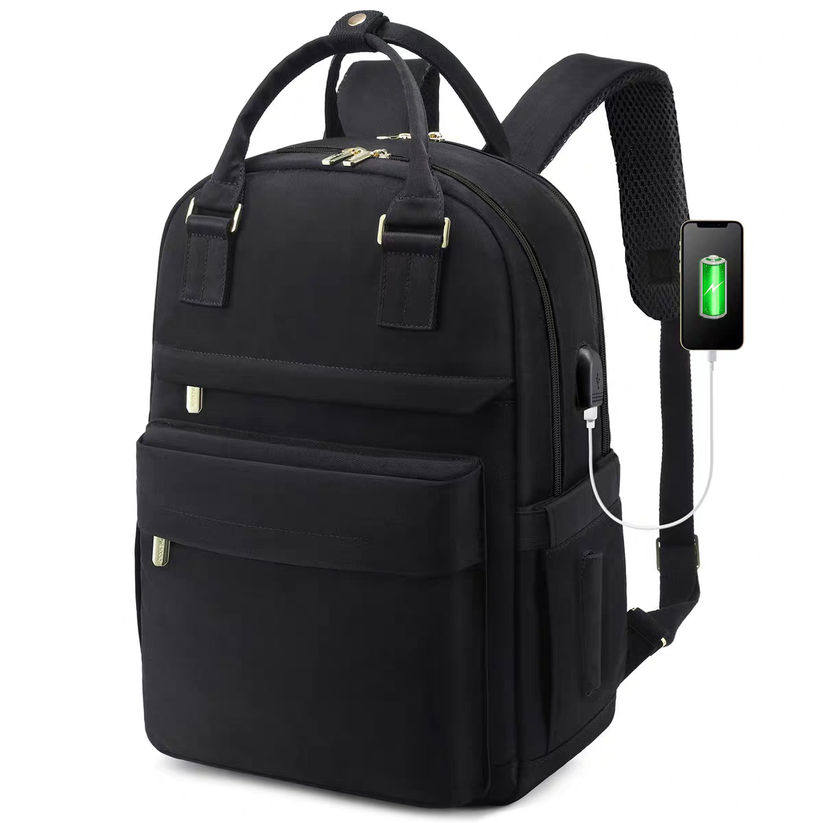 Wholesale China Supplier High Quality Multifunction Polyester Waterproof Daily Backpack